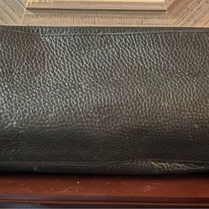 Black Leather Computer Bag
